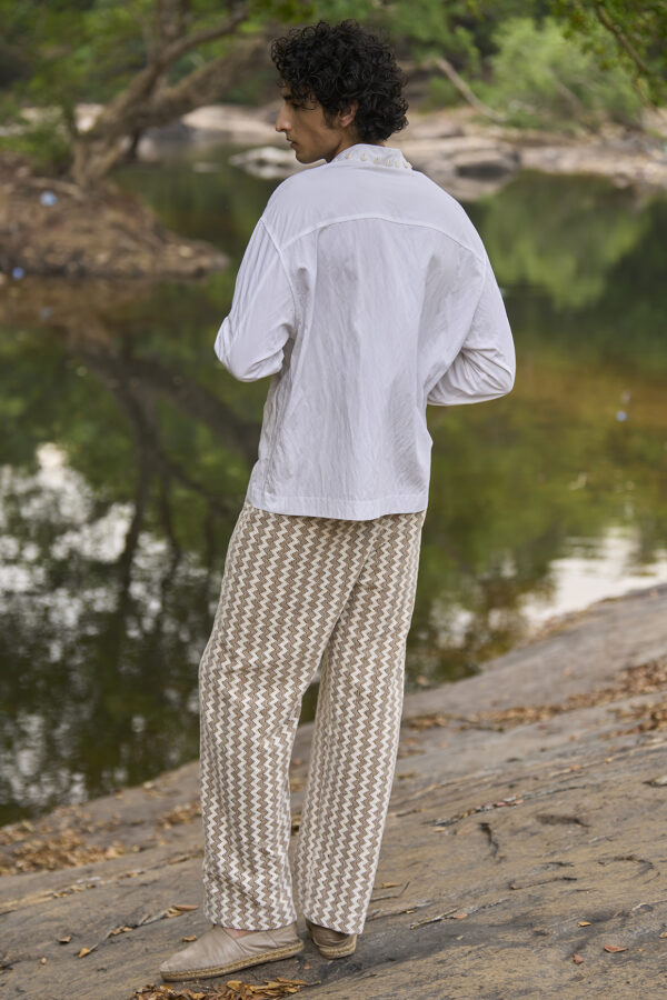 Grey Organic Cotton Pant - Image 2