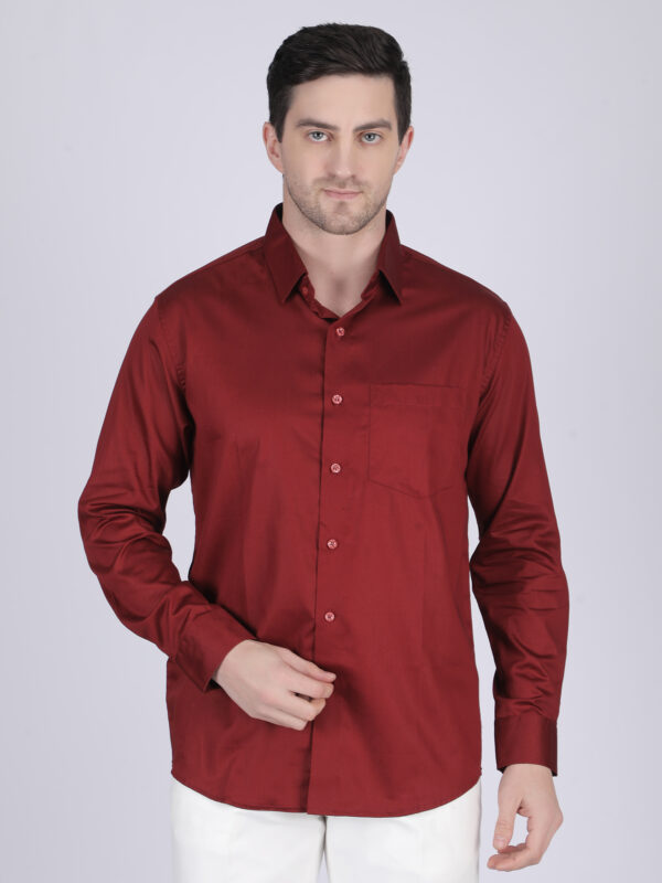 Multi-color Printed Standard Collar Shirt