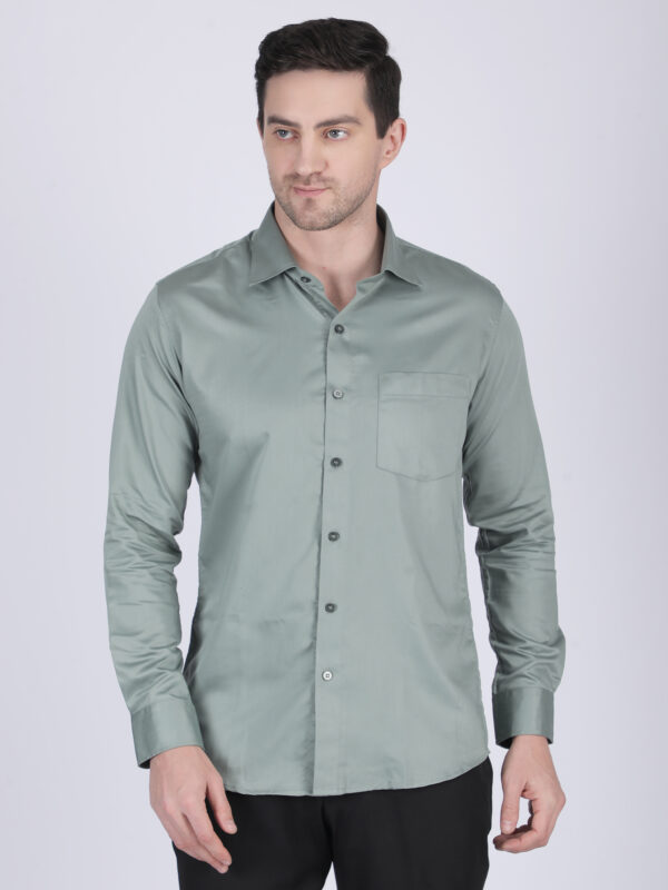 Multi-color Printed Standard Collar Shirt