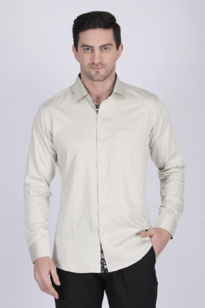 Multi-color Printed Standard Collar Shirt