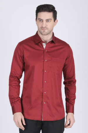 Multi-color Printed Standard Collar Shirt