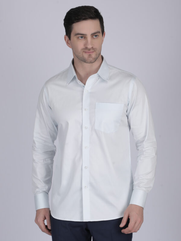 Cream Casual Full-Sleeve Ethnic Shirt