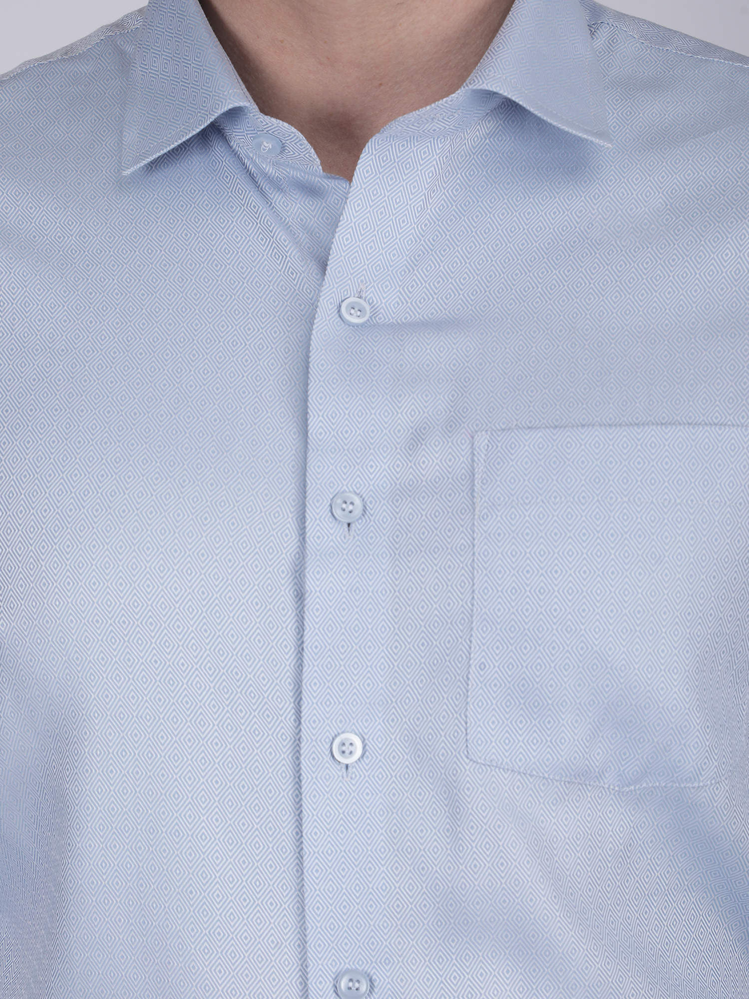 Multi-color Printed Standard Collar Shirt - Image 5