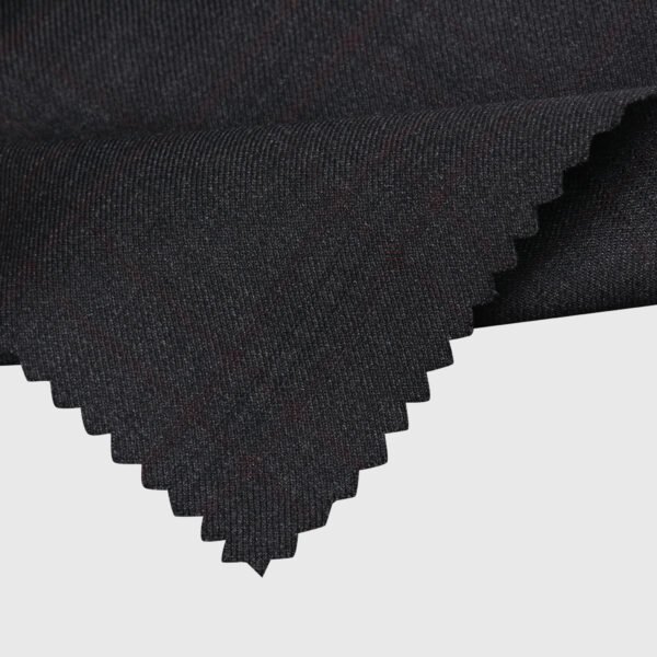 Executive charcoal micro check suiting fabric for premium tailored wear by Deshi Coast