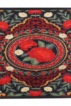 Luxe Midnight Silk Pocket Square