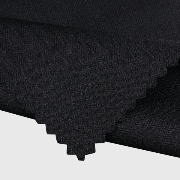 Midnight Black Suiting fabric option for custom suits, tuxedos and blazers by Deshi Coast