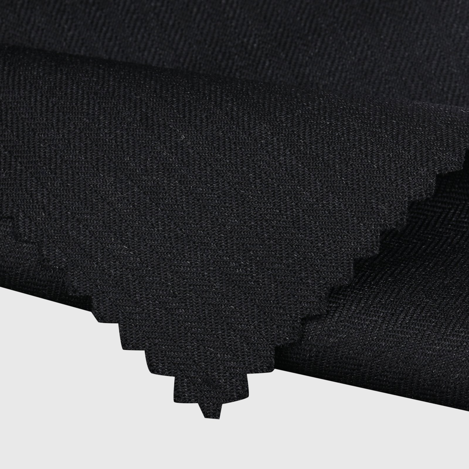 Midnight Black Suiting fabric option for custom suits, tuxedos and blazers by Deshi Coast