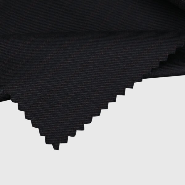 Midnight Black Suiting premium fabric option in solid black for custom suits, tuxedos and blazers by Deshi Coast