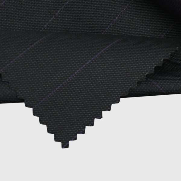 Purple Windowpane Suiting fabric option for custom suits, tuxedos and blazers by Deshi Coast