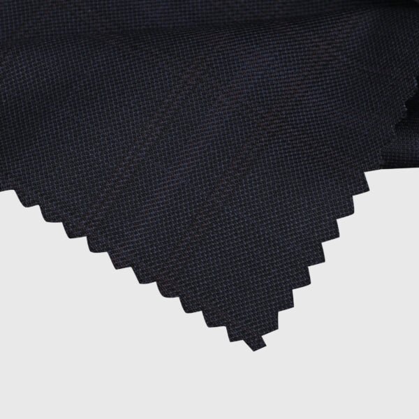 Navy Stripe Suiting fabric option for custom suits, tuxedos and blazers by Deshi Coast