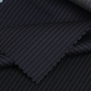 Royal Navy Bold Pinstripe Elite Weave