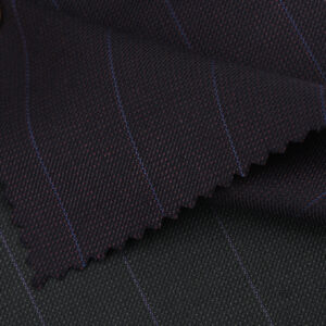 Imperial Navy Chalk Stripe Heritage Weave