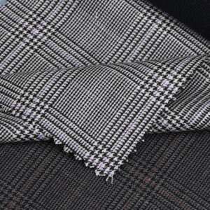 Imperial Black Glen Plaid Signature Weave