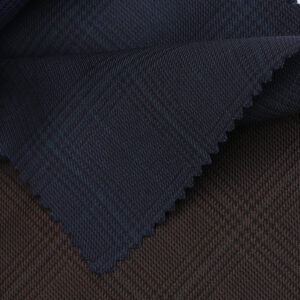 Royal Navy Tonal Windowpane Elite Weave