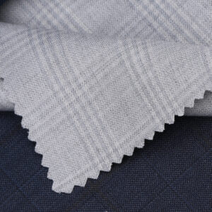 Imperial Silver Windowpane Signature Weave