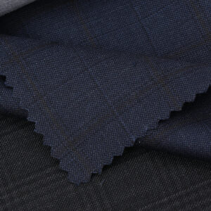 Royal Navy Tonal Micro-Check Elite Weave
