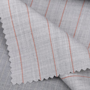 Regal Silver Red Pinstripe Signature Weave