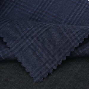 Royal Navy Bold Windowpane Elite Weave