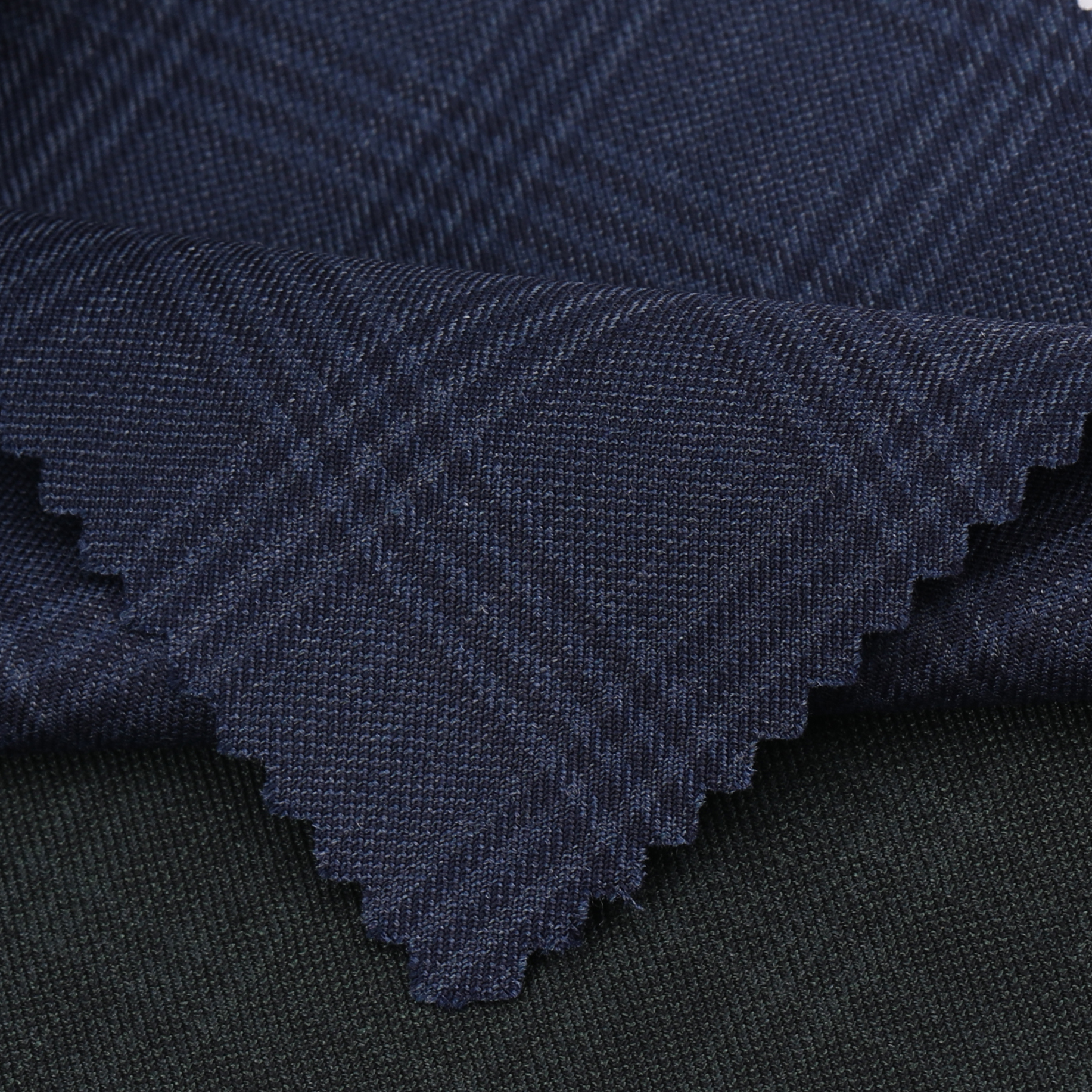 Royal Navy Bold Windowpane Elite Weave