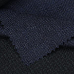 Royal Navy Micro-Check Signature Weave