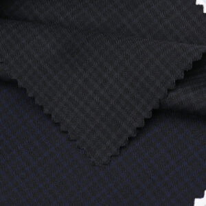 Imperial Charcoal Micro-Check Prestige Weave
