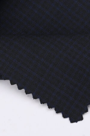 Imperial Charcoal Micro-Check Prestige Weave