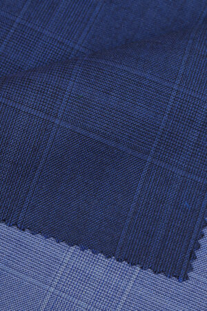 Italian Sky Blue Windowpane