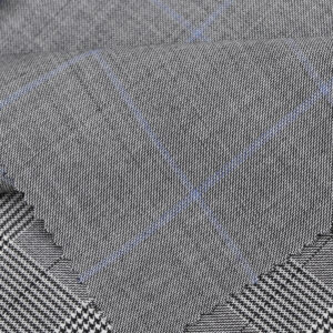 Italian Light Grey Overcheck