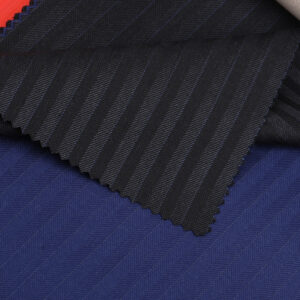 Italian Charcoal Wide Pinstripe