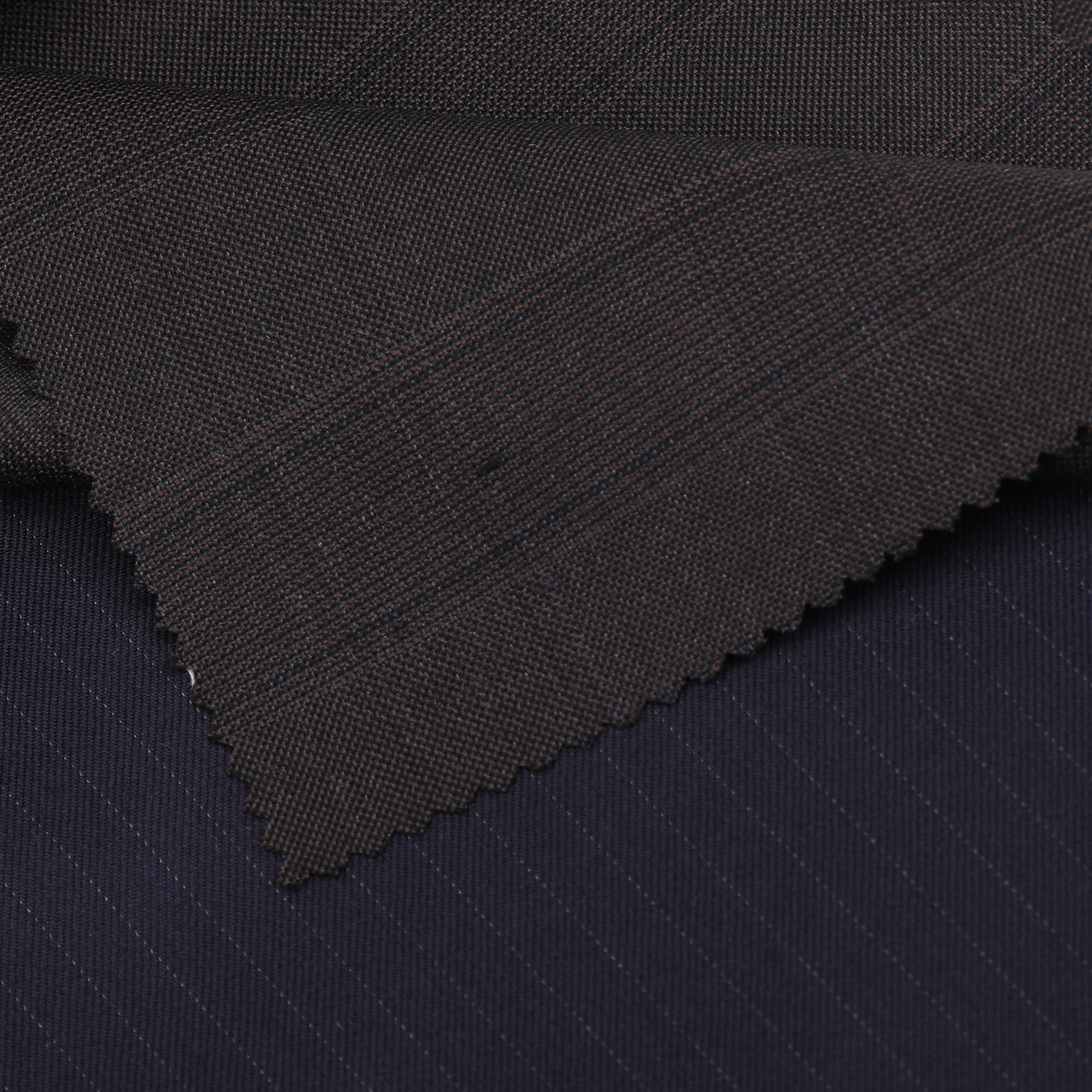 Italian Dark Brown Windowpane